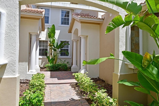 view of entrance to property