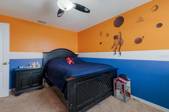 15404 Trinity Fall Way, Bradenton, FL 34212 - bedroom with carpet floors and a ceiling fan