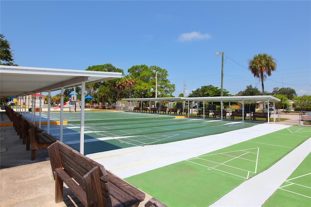 surrounding community featuring a playground