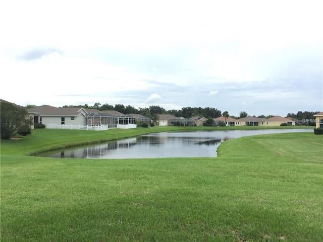 property view of water