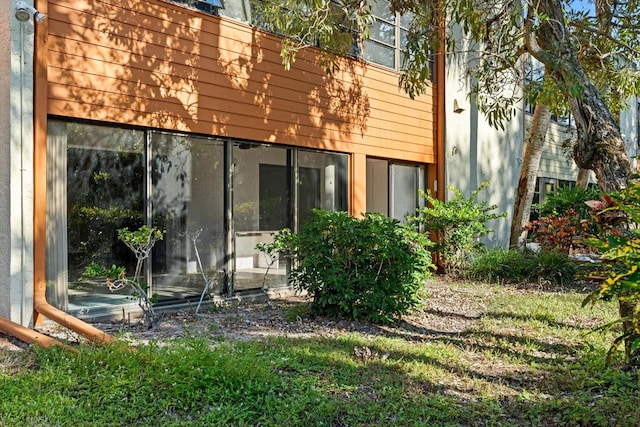 view of rear view of property