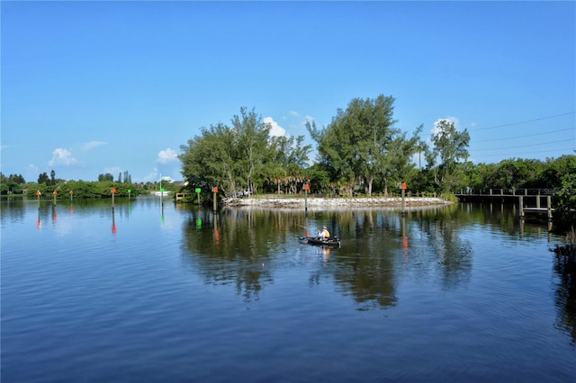 property view of water