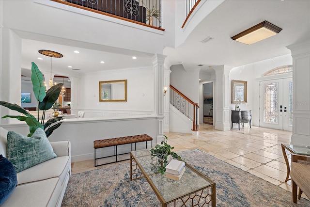 view of living room