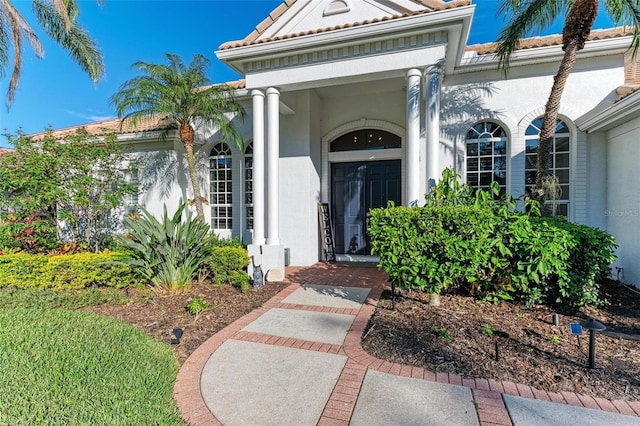 view of entrance to property