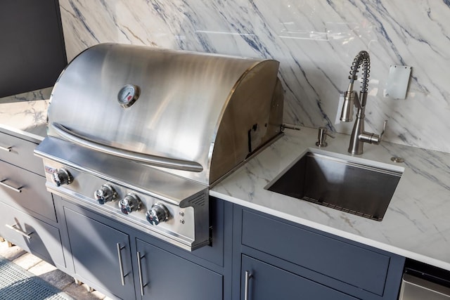 exterior details featuring sink