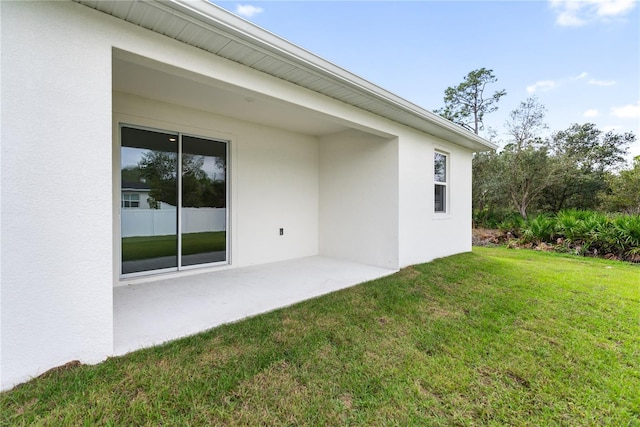 exterior space featuring a patio