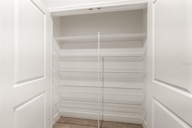 view of closet