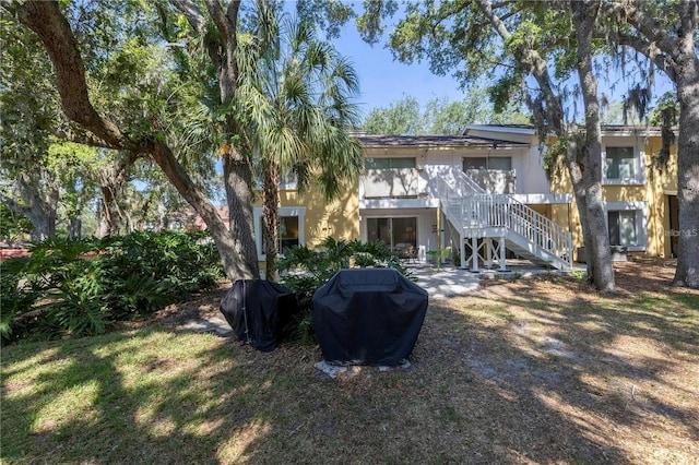 view of rear view of property