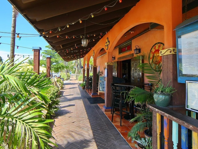 view of patio