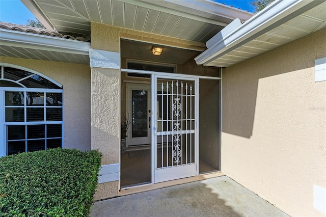 view of property entrance