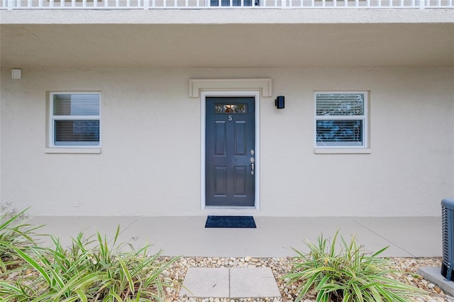 view of property entrance