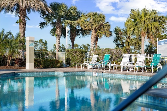 view of swimming pool