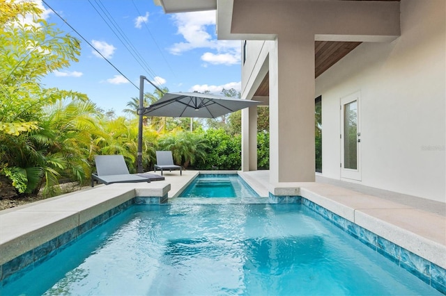 view of swimming pool