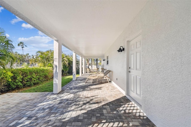 view of patio