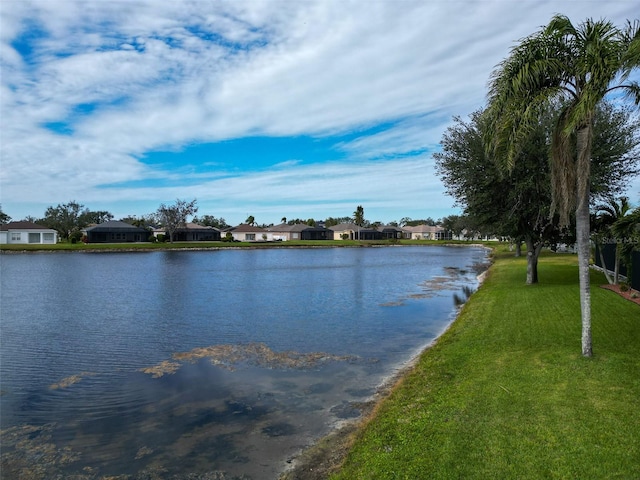 property view of water