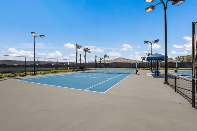 view of sport court with basketball court