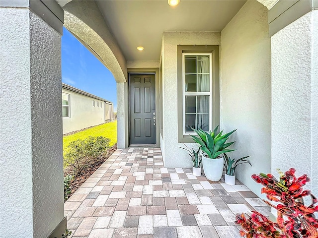 view of entrance to property