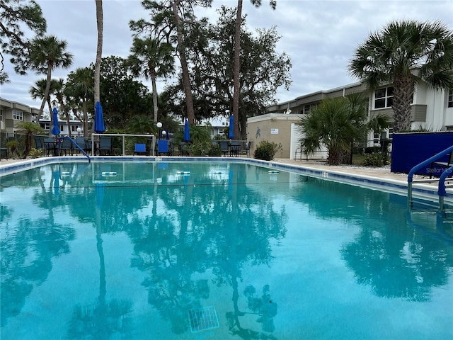 view of pool