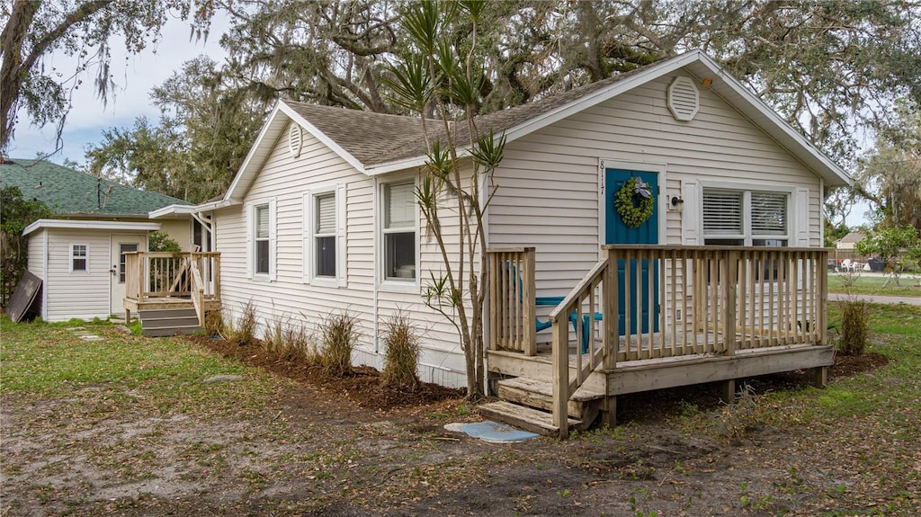 view of back of house