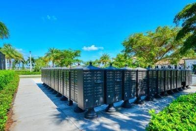 view of home's community with mail boxes