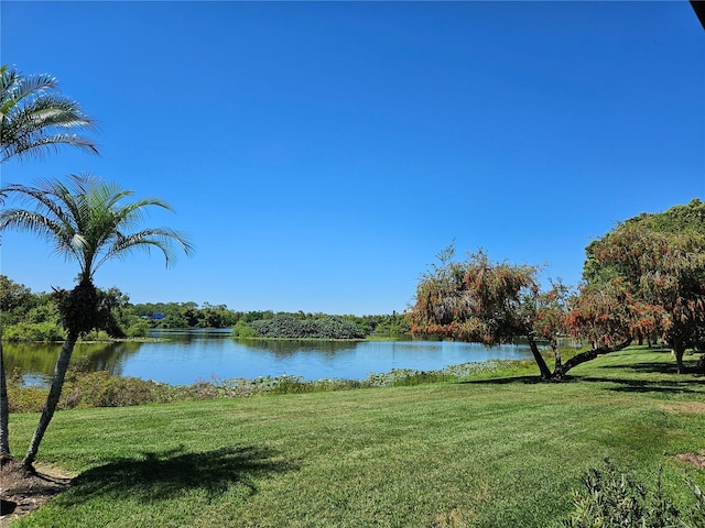 property view of water