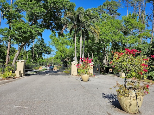 view of road