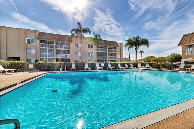 view of swimming pool