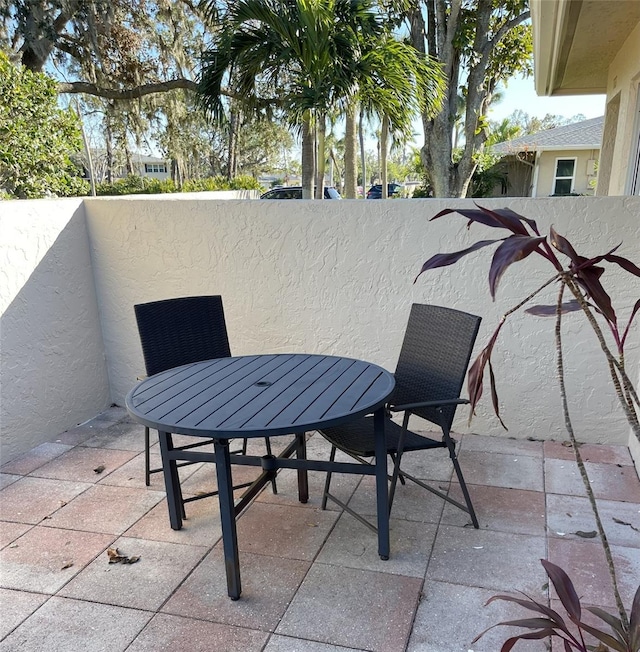 view of patio