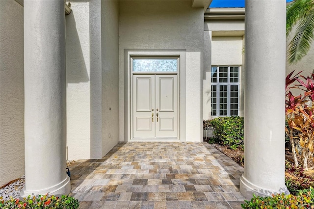 view of property entrance