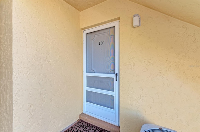 view of property entrance