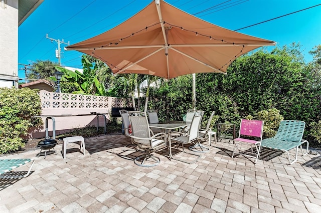 view of patio / terrace