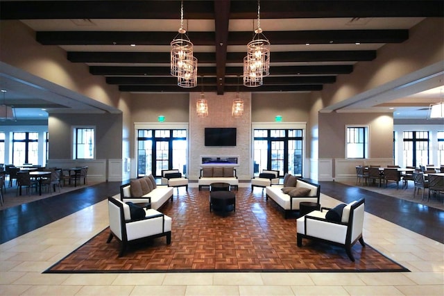 view of community lobby