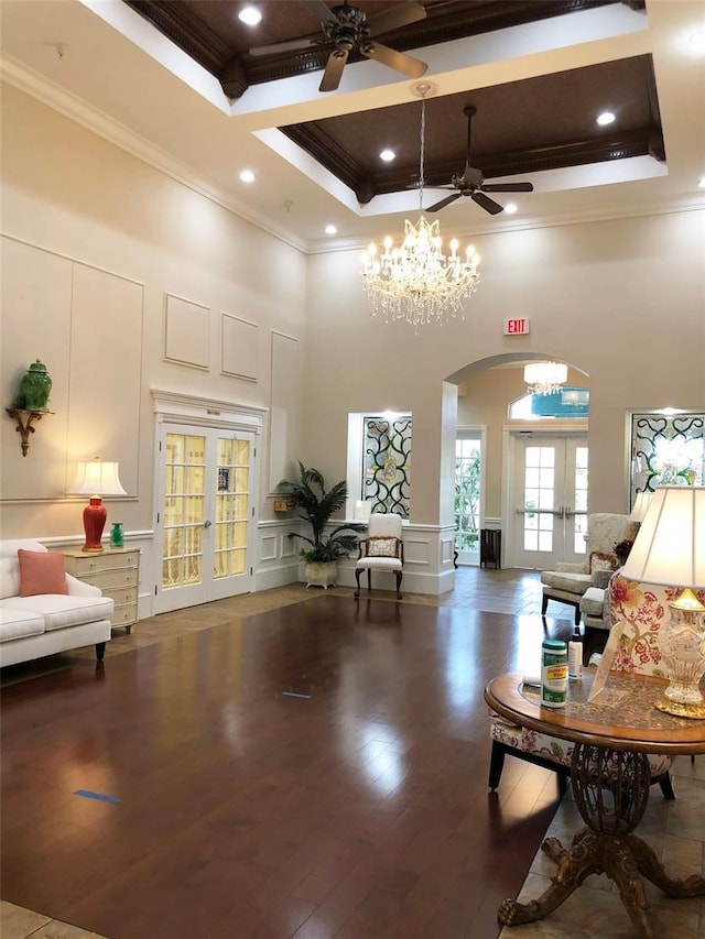 view of community lobby