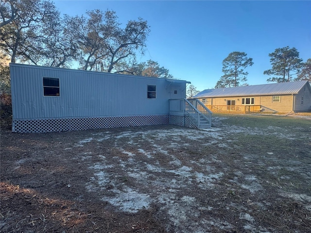 view of rear view of house