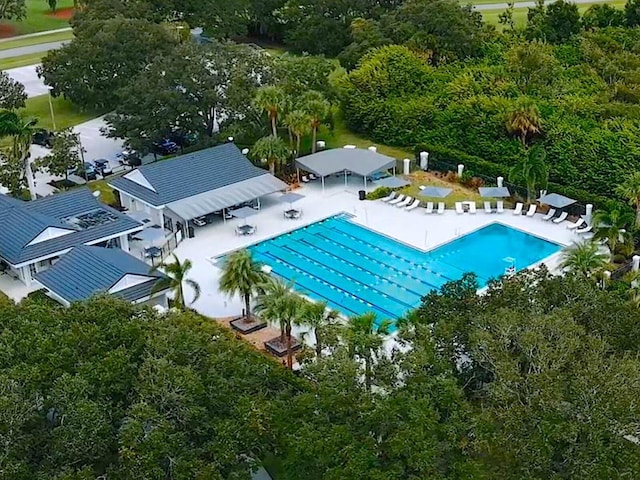 aerial view