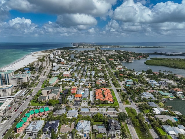 800 S Blvd Of Presidents Unit 12, Sarasota, FL 34236 - aerial view of residential area featuring a large body of water