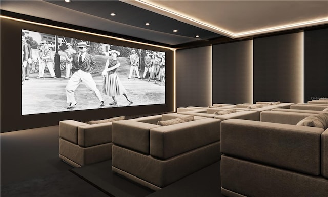 view of home theater