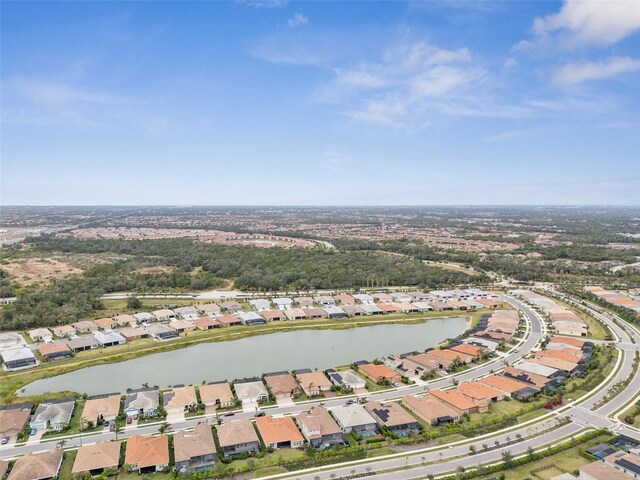 20296 Bandera Pl, Venice, FL 34293 - aerial view of property's location featuring nearby suburban area and a nearby body of water