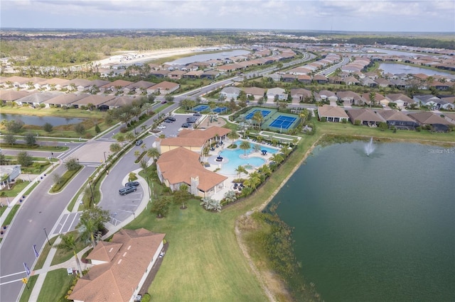 20296 Bandera Pl, Venice, FL 34293 - aerial view of property and surrounding area featuring nearby suburban area