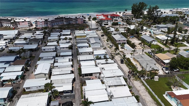 2601 Gulf Dr N Unit S2, Bradenton Beach, FL 34217 - aerial overview of property's location with expansive coastline and nearby suburban area