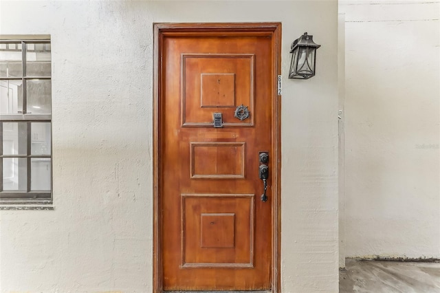 view of property entrance