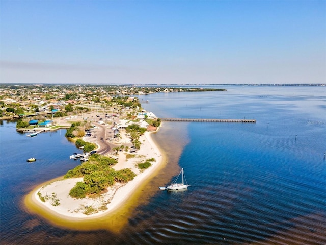 water view featuring a beach view