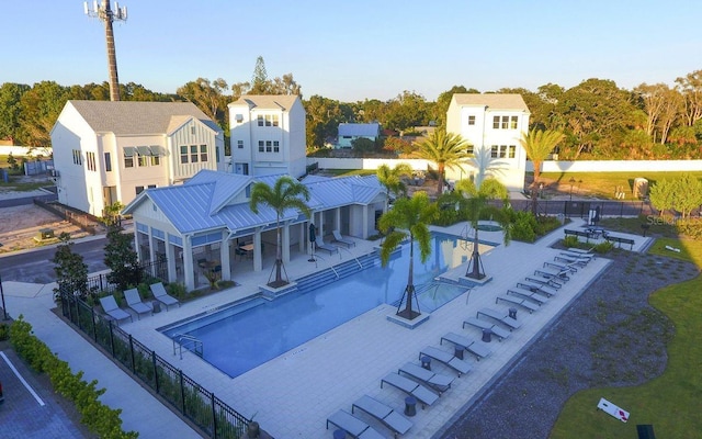 exterior space with a patio