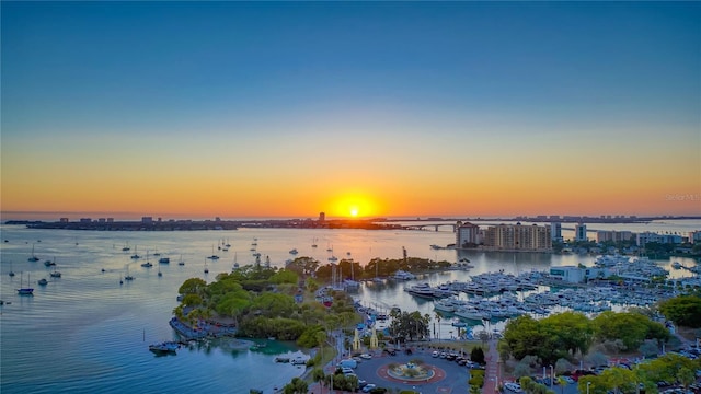 111 Golden Gate Pt Unit 701Ph, Sarasota, FL 34236 - view of water feature
