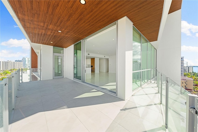 111 Golden Gate Pt Unit 701Ph, Sarasota, FL 34236 - balcony with a city view