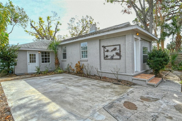 exterior space featuring a patio