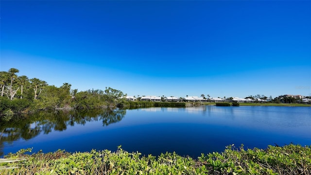 view of water feature