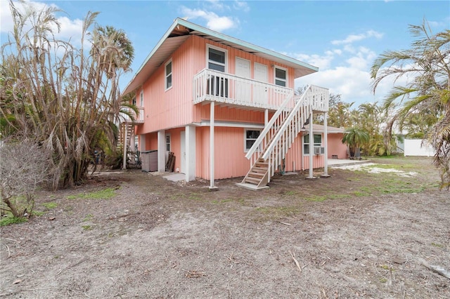 view of rear view of property