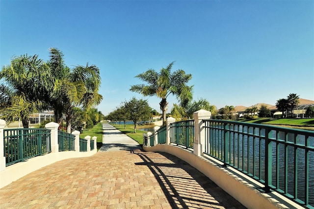 7575 Quinto Dr, Sarasota, FL 34238 - exterior space with a water view