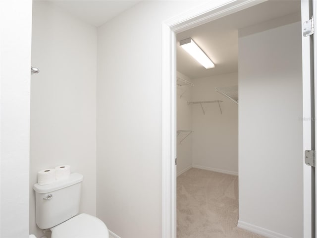 bathroom with toilet